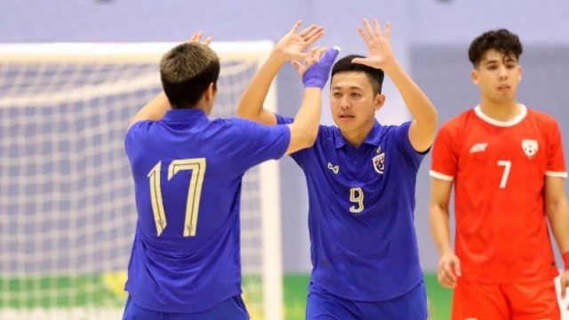 สรุปตาราง "ทีมชาติไทย" ศึก NSDF Futsal Championship Thailand 2024