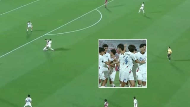 ชมช็อต ทีมชาติไทย U23 เพรสแดนบน ทะลวงตาข่ายเจ้าภาพกาตาร์