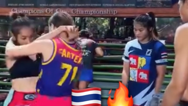 ชมช็อต "มิลลิ" แร็ปเปอร์สาวชื่อดัง ซ้อมเดือดมวยไทย ก่อนขึ้นสังเวียนจริงครั้งแรก แสตมป์แชมป์โลกโผล่ติวเข้ม