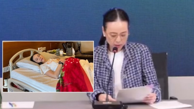 ด่วน! "มาดามแป้ง" โพสต์ภาพโผล่นอนเตียงโรงพยาบาล หลังแถลงข่าวใหญ่สมาคม