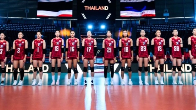 แฟนไทยเตรียมเชียร์ !! "ทัพวอลเล่ย์บอลหญิงทีมชาติไทย" ปะทะ ทีมชาติฝรั่งเศส