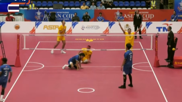 ด่วน! "ทีมชาติไทย" ทุบ อินโดนีเซีย ทะลุรอบรองชนะเลิศ ตะกร้อศึกใหญ่ระดับทวีป