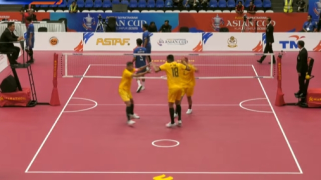 เกมอย่างเดือด! "ทีมชาติไทย" จัดหนักเซตแรกปิดเกม อินโดนีเซีย 15-5