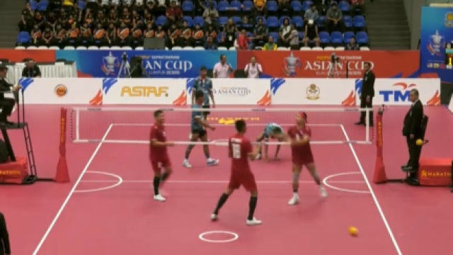 ทีมชาติไทย จัดหนัก "ทีมชาติอินเดีย" ทะลุรอบชิงชนะเลิศ ตะกร้อศึกใหญ่ระดับทวีป