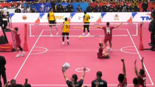 ด่วน! เกมอย่างเดือด "ทีมชาติไทย" ทีม A ขึ้นนำเจ้าภาพมาเลเซีย 1-0 เซต