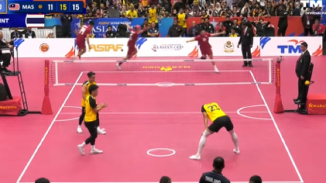 เจ้าภาพมาเลเซียช็อก !! ทีมชาติไทย A พลิกแซงสุดระทึกปิดเซตสามชนะ 17-15 , เกมสองทีม B ตัดสินแชมป์