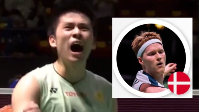H2H "วิว กุลวุฒิ" แบดมินตันไทย ปะทะ Anders Antonsen ท็อป 3 ของโลก รอบชิงชนะเลิศ