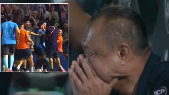 ลุงเนวิน โพสต์เคลื่อนไหวทันที หลังสุดดราม่า "บุรีรัมย์" พลิกแซงชนะ คอง อันห์ ฮานอย คว้าแชมป์ประวัติศาสตร์