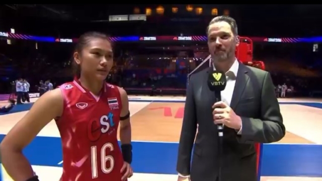 ชมช็อต MVP ไทยเปิดใจ! "บีม" อย่างสุด กดใส่ระดับโลก ใหญ่แค่ไหนก็ไม่มีกลัว