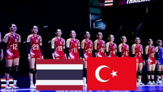 H2H "ทัพวอลเล่ย์บอลหญิงทีมชาติไทย" ปะทะ ทีมชาติตุรกี ท็อป 5 ของโลก