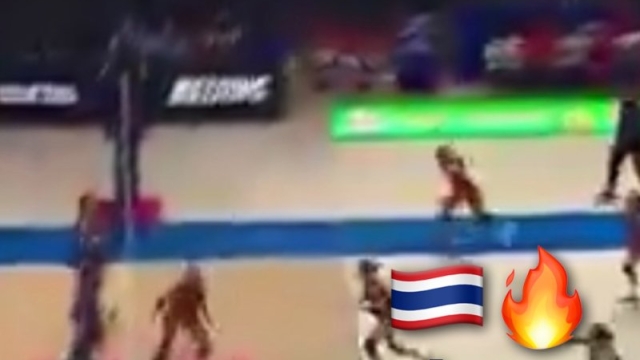 ไทยโหดจัด! ชมช็อต "ทีมสาวไทย" กดดับเบิ้ลช็อตเร็วแทบมองไม่ทัน ทำ ฝรั่งเศส ยืนงงกันทั้งสนาม