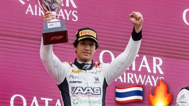 เติ้น ทัศนพล นักแข่งไทยจารึกประวัติศาสตร์โลก คว้าแชมป์ฟอร์มูล่าทรี ที่อังกฤษ
