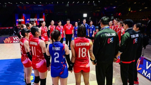 เปิด 2 เงื่อนไข !! "วอลเล่ย์บอลหญิงทีมชาติไทย" รอดตกชั้น VNL 2025