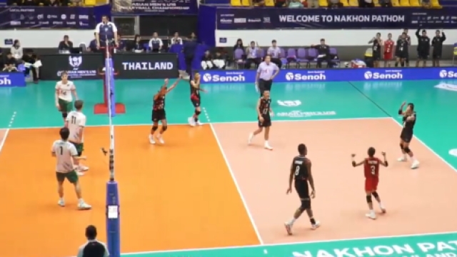 เซตสอง ออสเตรเลีย ยิ่งช็อก !! โดน "ทัพวอลเล่ย์บอลชายทีมชาติไทย" U16 ไล่ทุบอย่างยับ