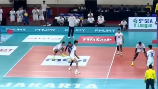 กัมพูชา สุดช๊อก !! โดน "เจ้าภาพอินโด" ไล่ทุบยับส่งท้าย SEA V.League