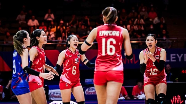 ความรู้สึกแฟนลูกยางฟิลิปปินส์! หลังโดน "ทีมสาวไทย" พลิกแซงชนะ SEA V.League สนามแรก