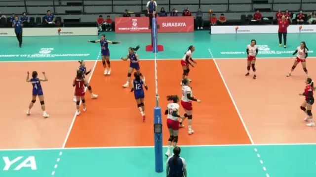 Volleyball World เผยช็อตวินาที "วอลเล่ย์บอลหญิงทีมชาติไทย" U21 ฟอร์มแกร่งคว่ำ "ตูนิเซีย" ศึกชิงแชมป์โลก