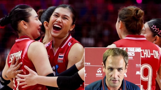 Felix Koslowski โค้ชเนเธออร์แลนด์ เปิดใจยอมรับ สิ่งน่าทึ่ง "วอลเล่ย์บอลหญิงทีมชาติไทย"