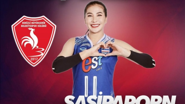 เปิดตัว "ออมสิน ศศิภาพร" วอลเล่ย์บอลสาวไทย ลุยเวทียุโรป