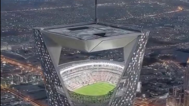 ครั้งแรกของโลก !! “ซาอุดีอาระเบีย” เล่นใหญ่ NEOM Stadium สนามลอยฟ้าจัดแข่ง “ฟุตบอลโลก 2034”