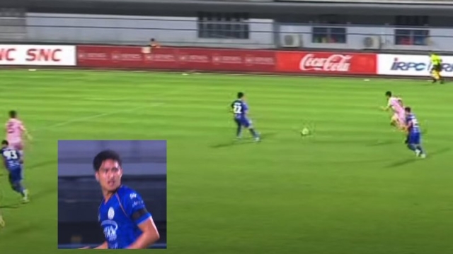 ชมช็อต “เสกสรรค์ ราตรี” พลิกซัดประตูระยะไกลอย่างโหด แอนโธนี ฮัดสัน จะว่าไง