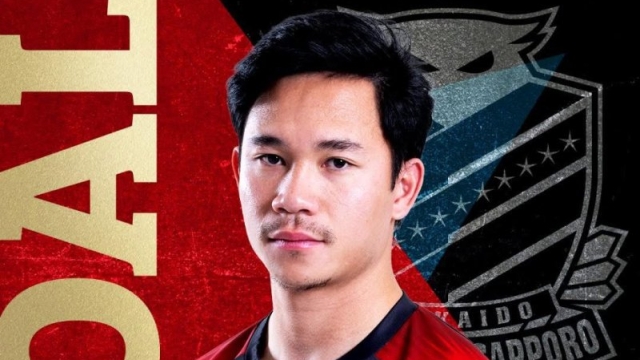 สุภโชค สารชาติ ยิงประตูให้ คอนซาโดเล่ ซัปโปโร บนเวทีญี่ปุ่น