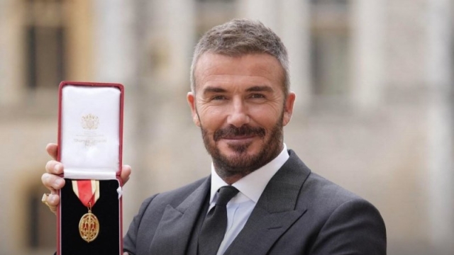 เซอร์ “เดวิด เบ็คแฮม” อย่างเป็นทางการ