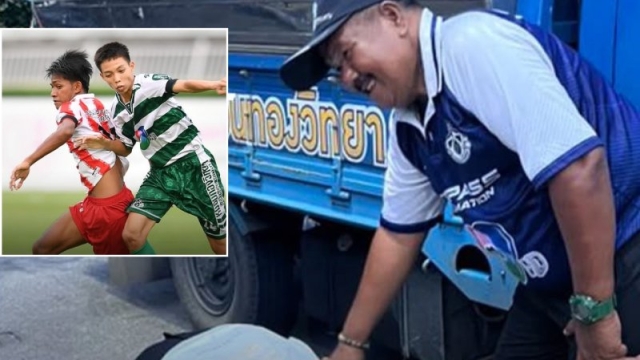 วินาที พ่อแข้งเบอร์ 14 “หมอนทอง” ก้มกราบอาจารย์สกล โพสต์เปิดใจลูกเกือบแยกทางลูกหนัง