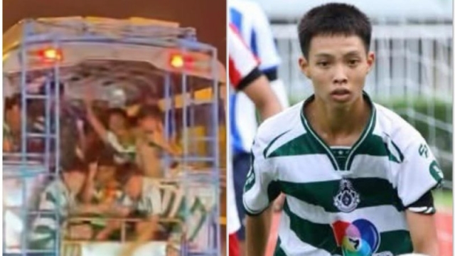 เหตุการณ์ไม่คาดคิด !! วินาทีโทรศัพท์แข้ง “หมอนทองวิทยา” หล่นจาก “รถขนฝัน” ลงกลางถนน