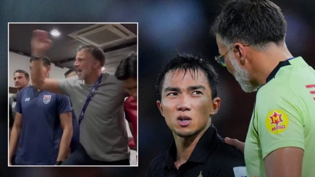 อึ้งกันทั้งทีม !! ช๊อตวินาที แอนโธนี ฮัดสัน ปลุกใจ “ทัพช้างศึก” ก่อนลงไปถลุง 4 ประตูใส่ศรีลังกา ประโยคเด็ดโคตรดุดัน