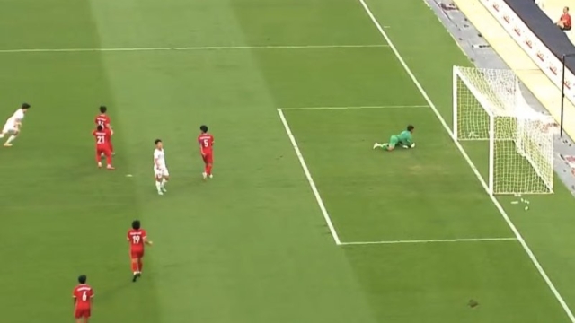 ช๊อตวินาทีบอลชายซีเกมส์วุ่น คู่ระหว่าง เวียดนาม พบ สปป.ลาว 