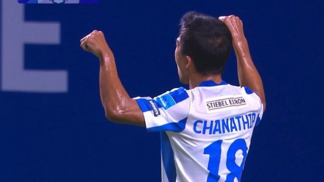 ชนาธิป ยิงโคตรสวย !! พา บีจี ปทุม เปิดนำ เมืองทอง ยูไนเต็ด