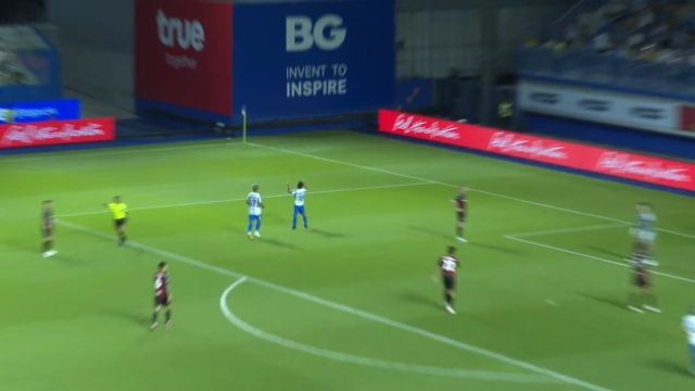 ชมช็อต ชนาธิป สรงกระสินธ์ ยิงประตูสุดสวยใส่ทีมเก่า “เมืองทอง” ไซโกกระหึ่มรัง บีจี