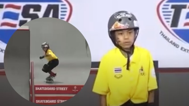 ช๊อตอาเซียนทึ่ง !! วินาที “น้องมินิ” 10 ขวบทีมชาติไทย โชว์สกิลเทพ อายุน้อยสุดในประวัติศาสตร์ คว้าเหรียญทอง ซีเกมส์