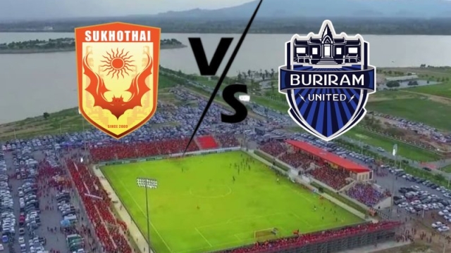 ห้ามพลาด !! 2 ช่องทางถ่ายทอดสด บุรีรัมย์ ปะทะ สุโขทัย เอฟซี