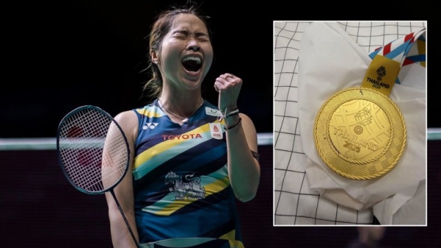 “เมย์ รัชนก” ตกใจ !! โพสต์โชว์ “เหรียญทอง ซีเกมส์” ลอกแล้ว ลุ้นมีช็อกโกแลตข้างใน