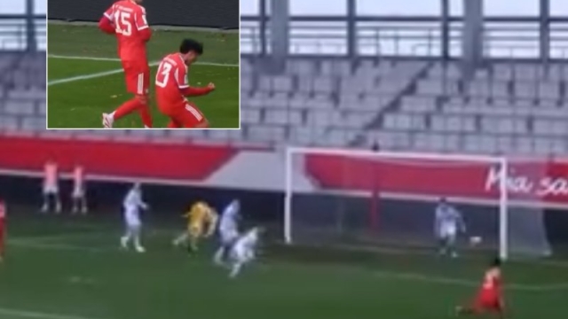 2 ลูกยิง !! “ไมคอน” เจ้าหนูบราซิลหัวใจไทย “ติดโผ” ประตูสุดสวย ปี 2025 เยาวชน บาเยิร์น มิวนิค