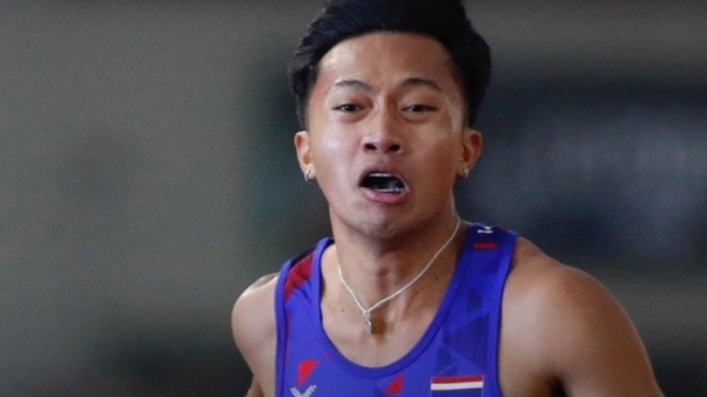 อึ้งกันทั้งสนาม !! “เทพบิว” สับสปีดเต็มหลอด กระชากเหรียญทอง 200 เมตรชาย อินทนิลเกมส์