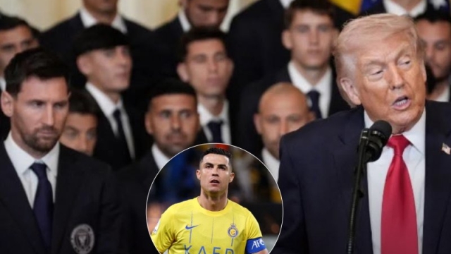 เมสซี่ ถึงกับอึ้ง !! “ทรัมป์” กล่าวต้อนรับ ปิดท้ายพูดถึง “โรนัลโด้” ระหว่างเปิดทำเนียบขาวฉลองแชมป์ MLS