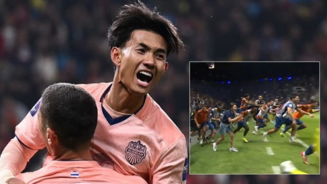 AFC โพสต์ขึ้นหน้าหนึ่ง ศุภณัฏฐ์ !! หลัง “บุรีรัมย์” 10 คนทำช็อก ทุบออสซี่ทะลุเข้ารอบเอเชีย