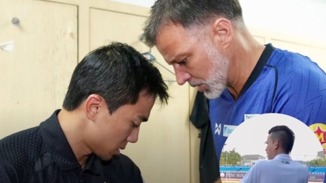 ฮือฮา !! ช็อตวินาที ฮัดสัน โทรตรง “สรรวัชญ์ เดชมิตร” นึกว่าเรียกตัวติดทีมชาติ สุดท้ายพลิก