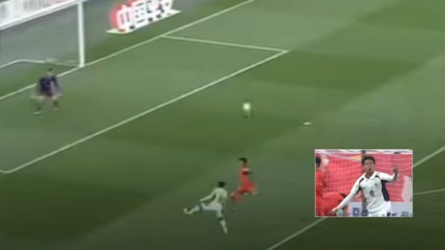 แนวรับ ทีมชาติจีน เอาไม่อยู่ !! ชมช็อต ชวัลวิทย์ แซ่เล้า ถลุงประตูพา “ทีมชาติไทย” บุกยิงนำห่าง 2-0