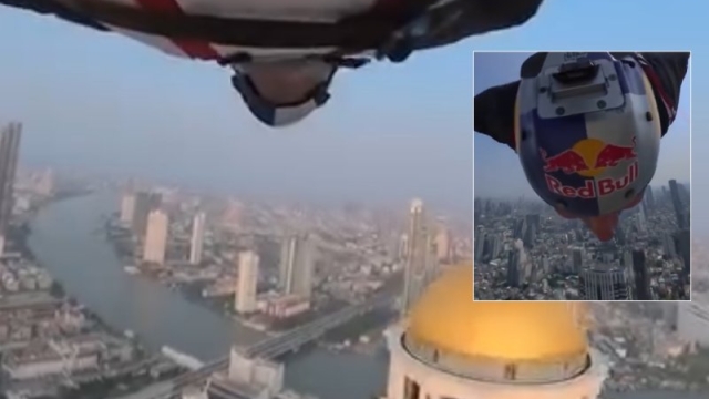 โด่งดังทั่วโลก !! ไมล์ส ไดเชอร์ สร้างประวัติศาสตร์ครั้งใหญ่ ดิ่งพสุธาผ่าตึกใจกลางกรุงเทพ