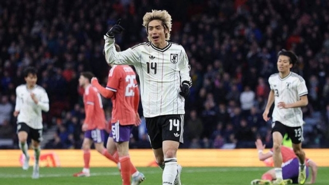 ทีมชาติญี่ปุ่น ฟอร์มโหด !! บุกทุบ “สก็อตแลนด์” คาบ้าน คว้าชัย 4 นัดติด