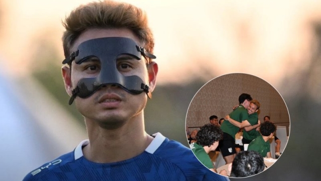 น้ำตาแทบไหล !! ปิดฉากวลีเด็ด ช็อต “ธีราทร - โจนาธาร” โผเข้ากอดกันครั้งแรก