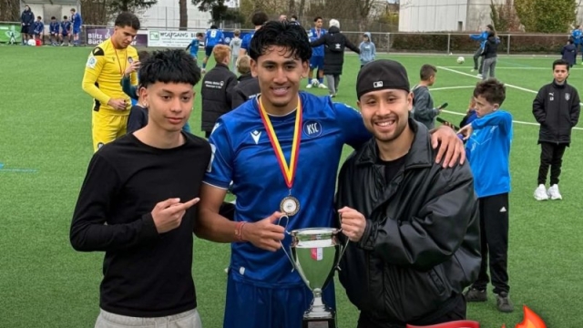 แข้งไทยสะเทือนยุโรป !! พีรวัส ฟินน์ บราวน์ จารึกประวัติศาสตร์ คว้าแชมป์บอลถ้วยเยอรมัน 