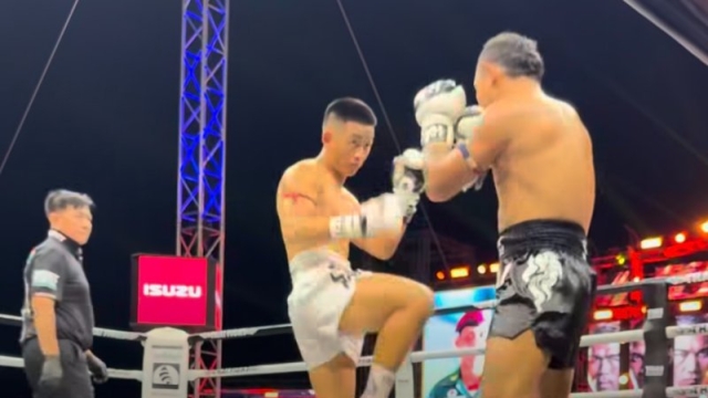 แสนชัย ยังทึ่ง !! โพสต์เคลื่อนไหว หลังน็อก “อู๋ กวนห่าว” เสี้ยววินาที หลับกลางอากาศคาเวที