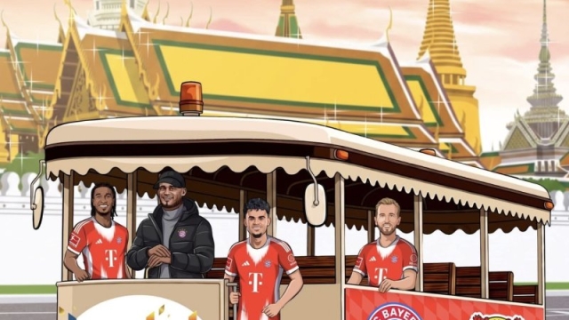ฮือฮา !! Bayern Munchen โพสต์ขึ้นหน้าหนึ่ง 4 นักเตะระดับโลก ร่วมเฉลิมฉลอง ๒๔๔ ปี กรุงรัตนโกสินทร์กับชาวไทย