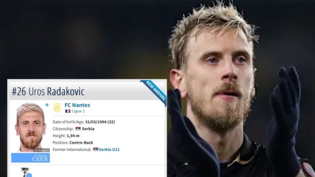 สุดโหด !! บุรีรัมย์ เตรียมเสริมแกร่ง แนวรับดีกรีทีมชาติเซอร์เบีย ลีกสูงสุดฝรั่งเศส