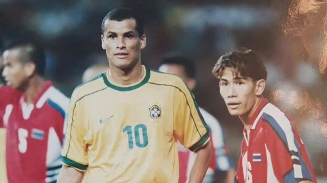 ริวัลโด้ ตำนานแชมป์โลก !! โพสต์ย้อนความหลัง 26 ปี ถล่ม “ทีมชาติไทย” 7-0